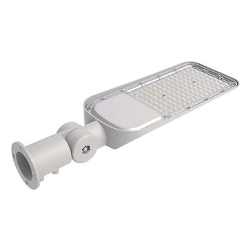 LED Straatlamp met schemersensor SAMSUNG CHIP LED/100W/230V 4000K IP65 grijs