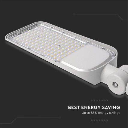 LED Straatlamp SAMSUNG CHIP LED/100W/230V 6500K IP65 grijs