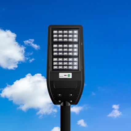 LED straatlantaarn op zonne-energie VIA 100W/10000 mAh 3,2V 6000K IP65 + afstandsbediening