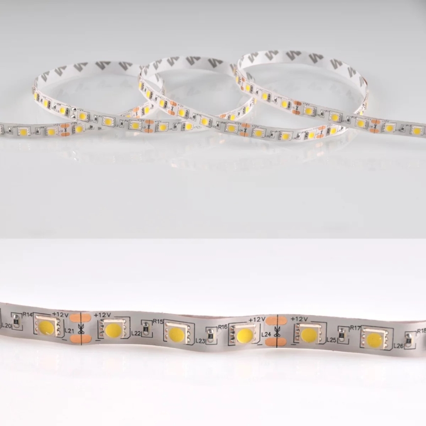 LED Strip 5m LED/10W/12V IP20 wit