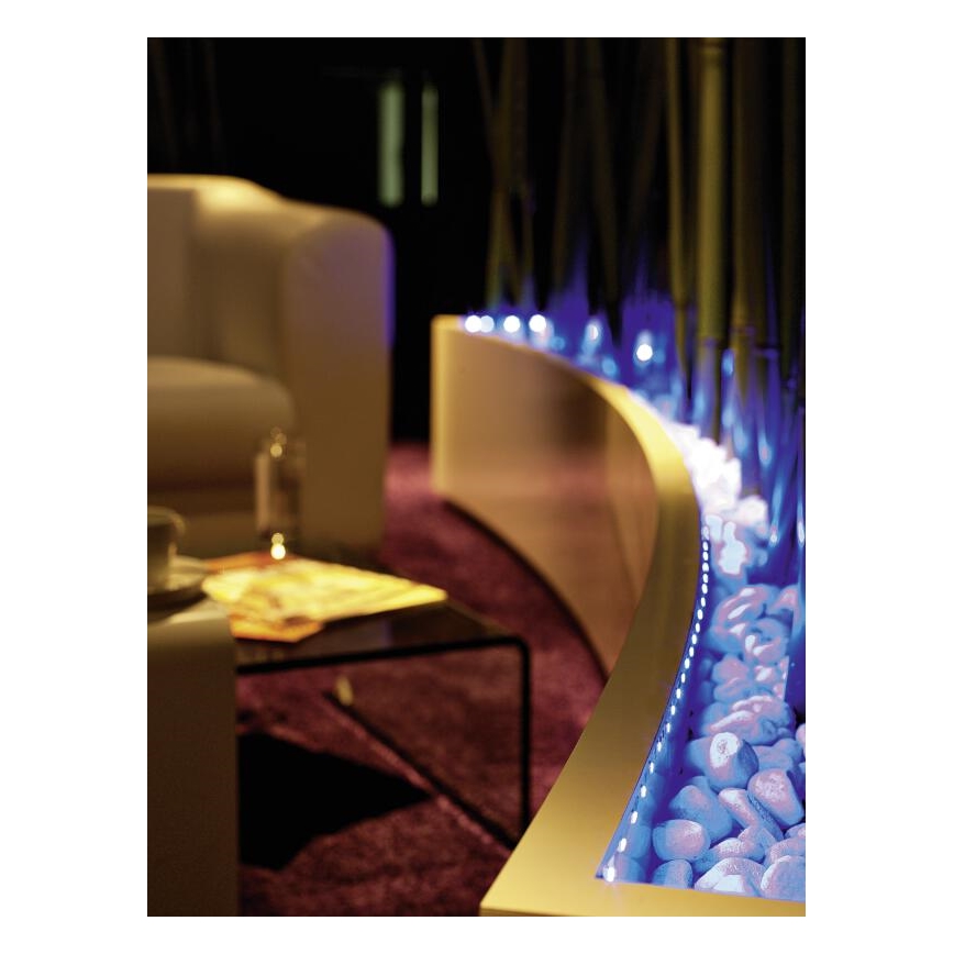 LED Strip badkamer waterdicht 5m IP65 blauw