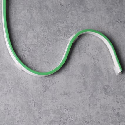 LED Strip NEON 5m LED/30W/24V groen IP65