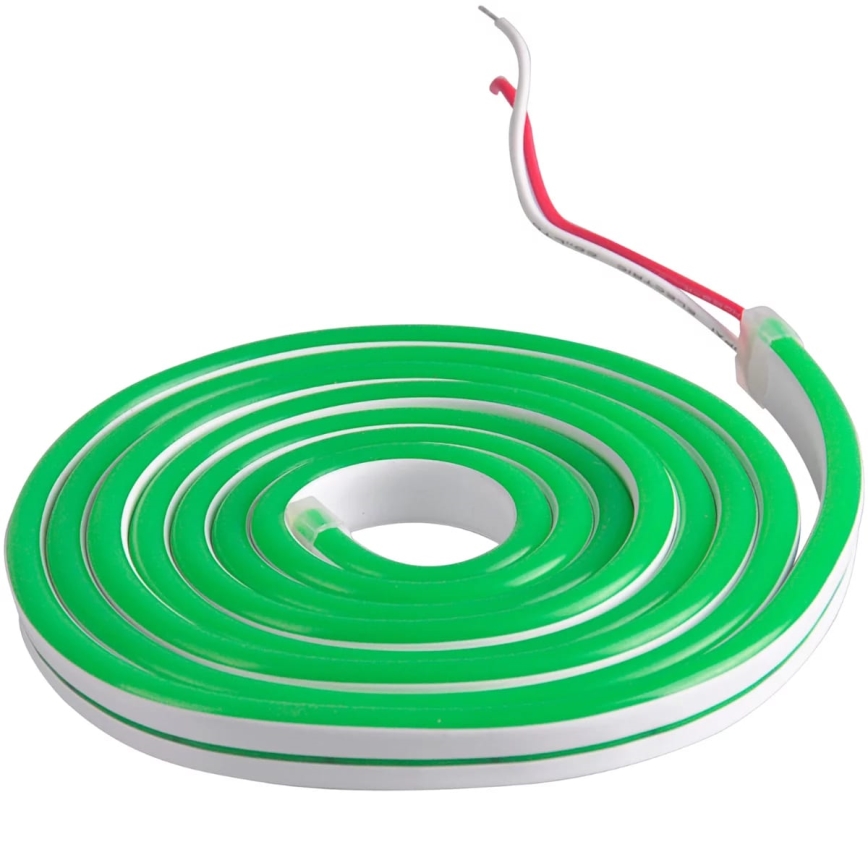 LED Strip NEON 5m LED/30W/24V groen IP65