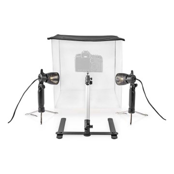 LED Studio photo portable 2xGU10/5W/230V