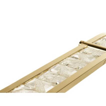 Lustre en cristal dimmable sur câble ENRIQUE LED/20W//230V 3000-6000K + télécommande