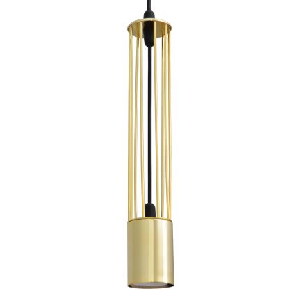 LED Suspension filaire BARS 3xGU10/4,8W/230V doré/noir