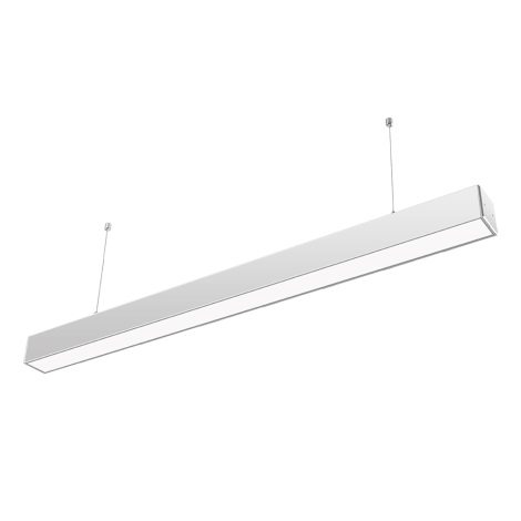LED Suspension filaire LED/40W/230V 120cm argent