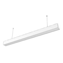 LED Suspension filaire LED/40W/230V 120cm blanc