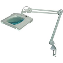 LED Tafel Lamp met Vergrootglas en Clip LED/5W/230V