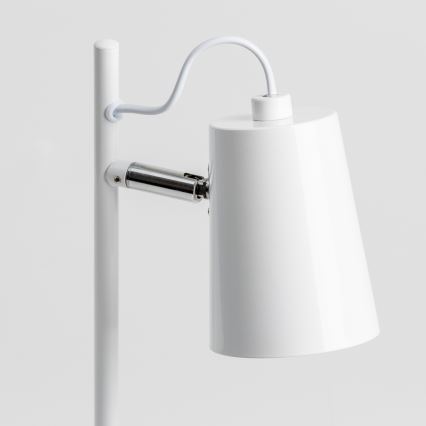 LED tafellamp 1xE14/4,9W/230V wit