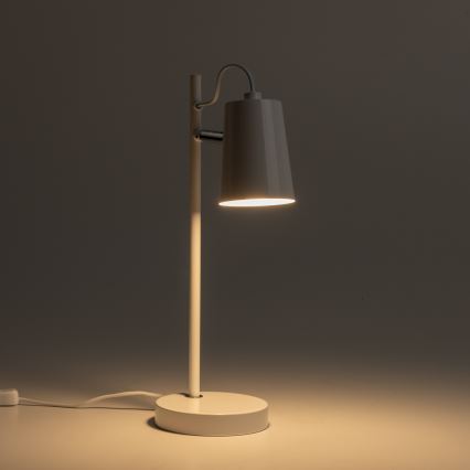 LED tafellamp 1xE14/4,9W/230V wit