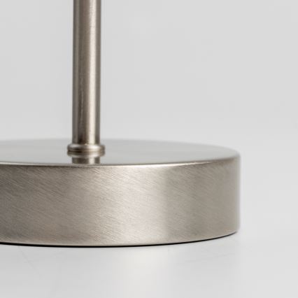 LED tafellamp 1xE14/5W/230V wit/mat chroom