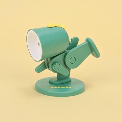 LED tafellamp LED/0,06W/3xLR41 dinosaurus groen