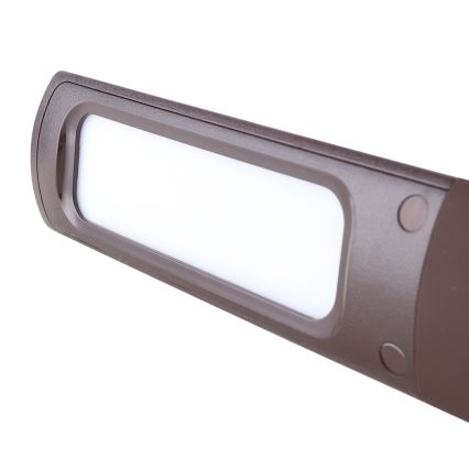 LED Tafellamp met display dimbaar LED/6W/230V bruin