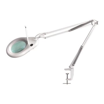 LED Tafellamp met vergrootglas LED/9W/230V wit/glanzend chroom