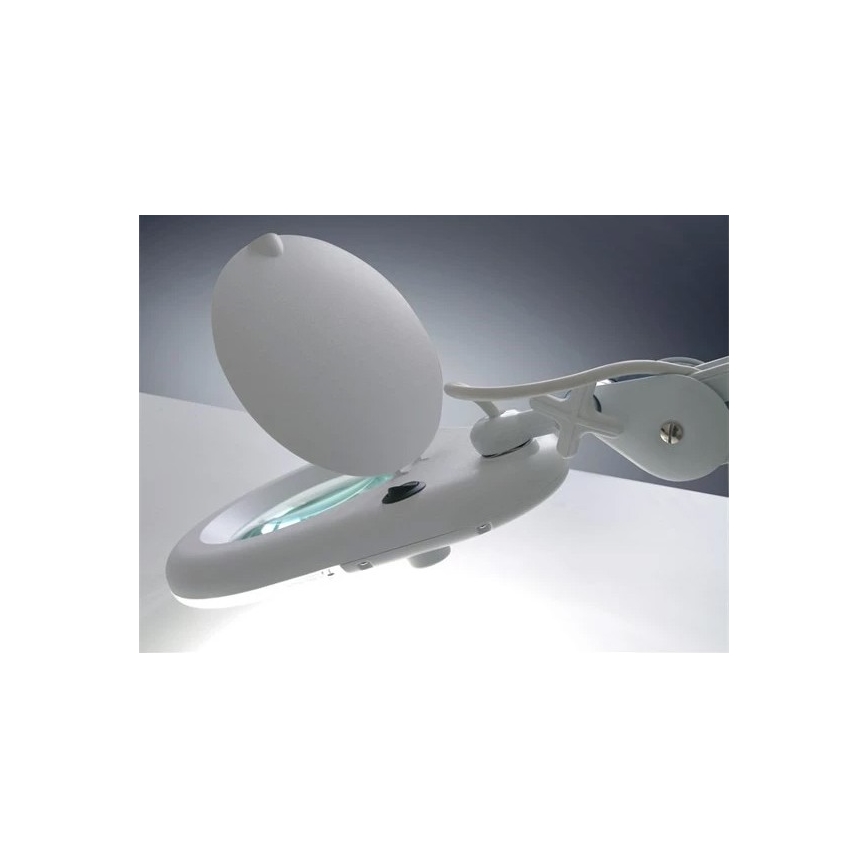 LED Tafellamp met Vergrootglas LED/9W/230V wit