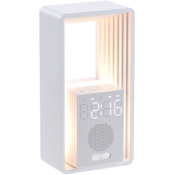 LED-tafellamp met wekker en oplaadfunctie CALM LED/3,5W/5V