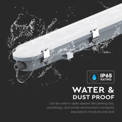 Technische LED-TL-armatuur met bewegings- en schemersensor LED/36W/230V 4000K IP65 120 cm