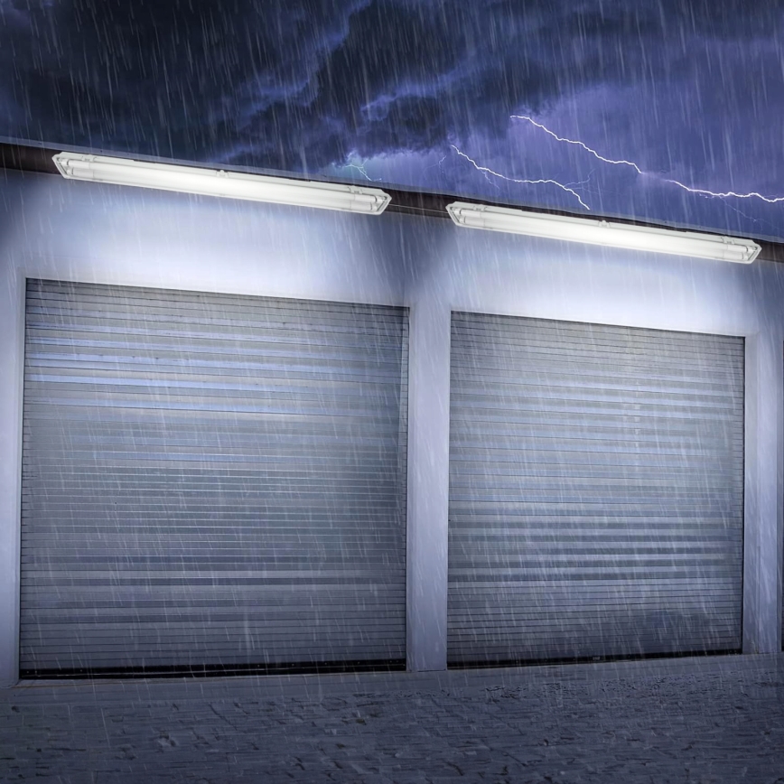 LED technische TL-armatuur T8 2xG13/20W/230V 6500K 120 cm IP65 wit