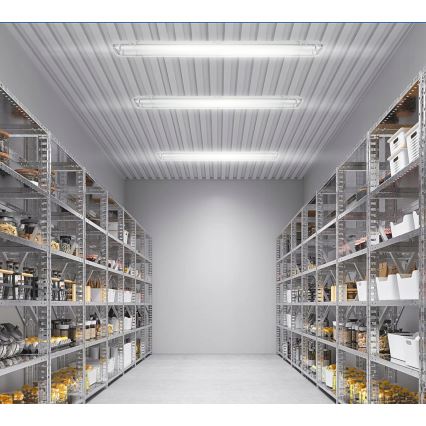 LED technische TL-armatuur T8 2xG13/20W/230V 6500K 120 cm IP65 wit