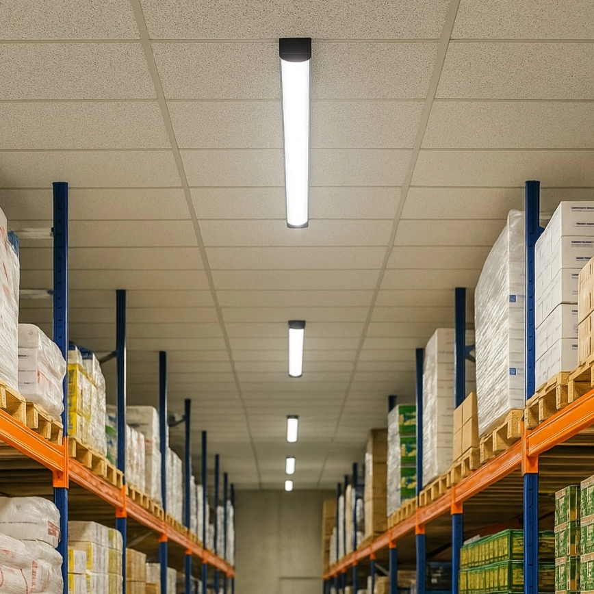 LED TL-armatuur LED/30W/230V 4000K 90 cm zwart