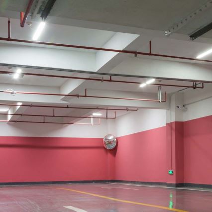 LED technisch TL-armatuur met bewegings- en schemersensor LED/48W/230V IP65 4000K 150 cm