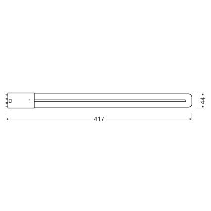 LED TL-buis 2G11/18W/230V 4000K - Osram