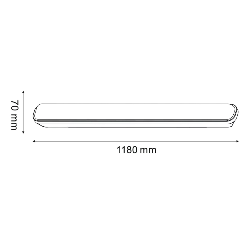 LED TL-buis lamp voor buiten LED/30W/230V IP65
