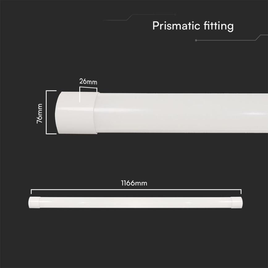 LED TL-buis LED/40W/230V 3000/4000/6500K 116 cm