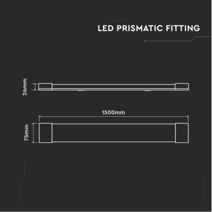 LED TL-buis SAMSUNG CHIP LED/50W/230V 6500K