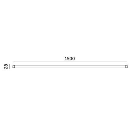 LED TL-buis T8 G13/22W/230V 6500K 150 cm