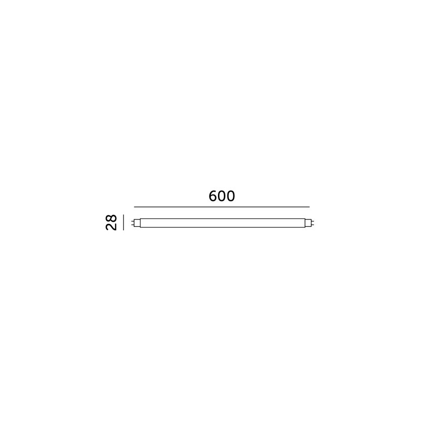LED TL-buis T8 G13/9W/230V 6500K 60 cm