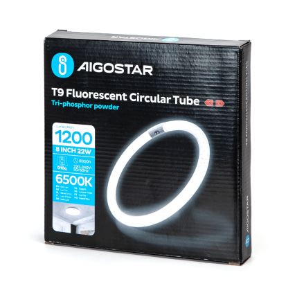 LED TL-buis T9 G24q-1/22W/230V 6500K - Aigostar