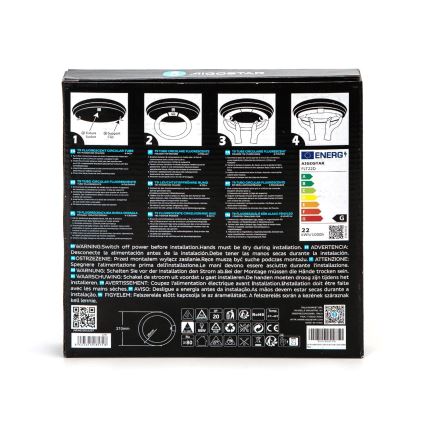 LED TL-buis T9 G24q-1/22W/230V 6500K - Aigostar