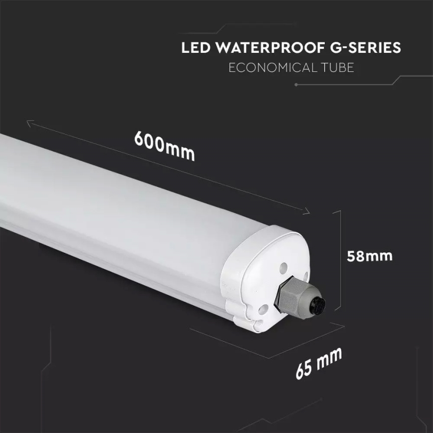 LED TL-buis voor professionele toepassingen G-SERIES LED/18W/230V 4000K 60cm IP65