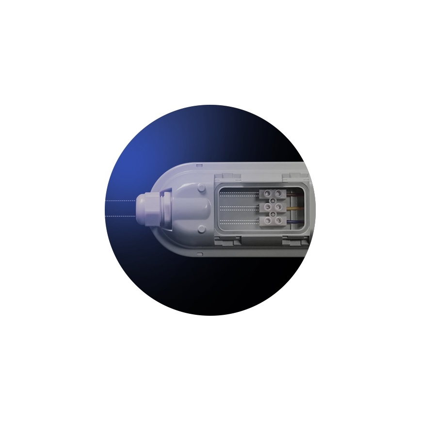 LED TL-buis werkverlichting LIMEA GIGANT LED/38W/230V IP65 1190mm zwart