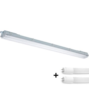 LED TL-buis werkverlichting T8 2xG13/18W/230V 4000K IP65 128,5 cm