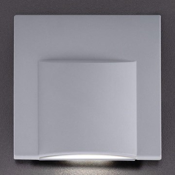 LED Trappenhuis Verlichting ERINUS LED/0,8W/12V 3000K grijs