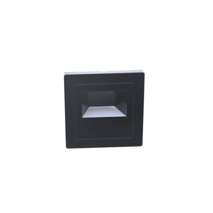 LED trapverlichting LED/3W/230V 3000K zwart