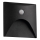 LED-trapverlichting met bewegings- en schemersensor EXIN LED/2,5W/230V 4000K IP65 zwart, vierkant