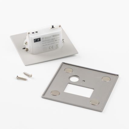 LED trapverlichting met bewegings- en schemersensor LED/1,5W/230V 3000/4000/6500K grijs