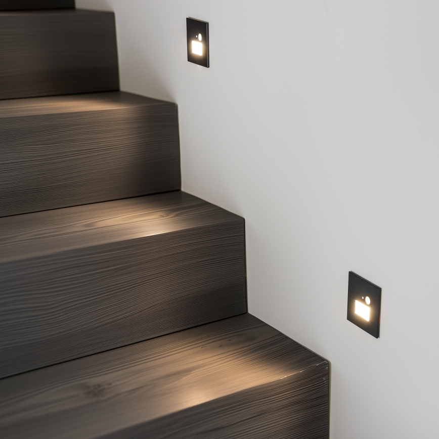 LED Trapverlichting met bewegingssensor LED/1,5W/230V 3000K/4000K/6500K