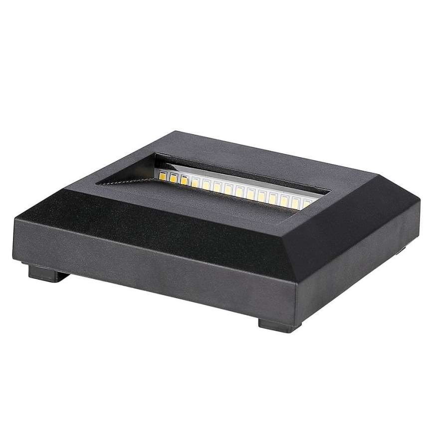 LED Trapverlichting voor buiten LED/2W/230V IP65 4000K zwart