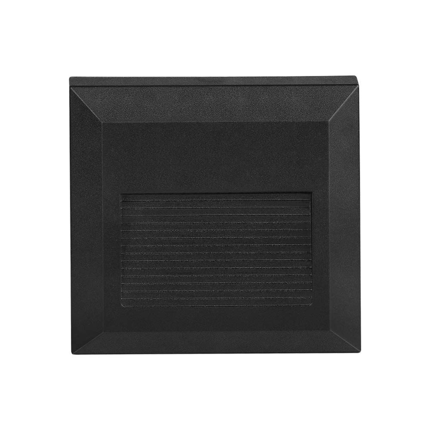 LED Trapverlichting voor buiten LED/2W/230V IP65 4000K zwart