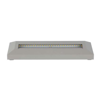 LED Trapverlichting voor buiten LED/3W/230V IP65 3000K grijs