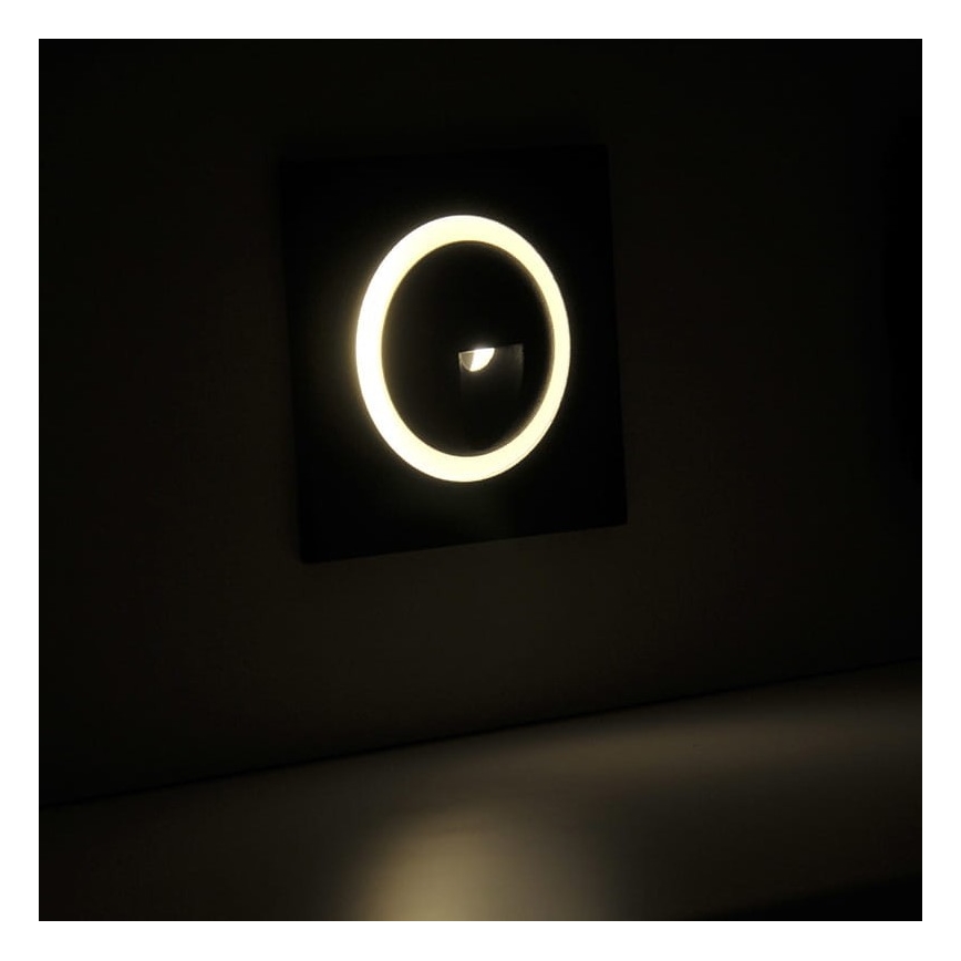 LED Trapverlichting voor buiten Q2 LED/3W/230V IP44