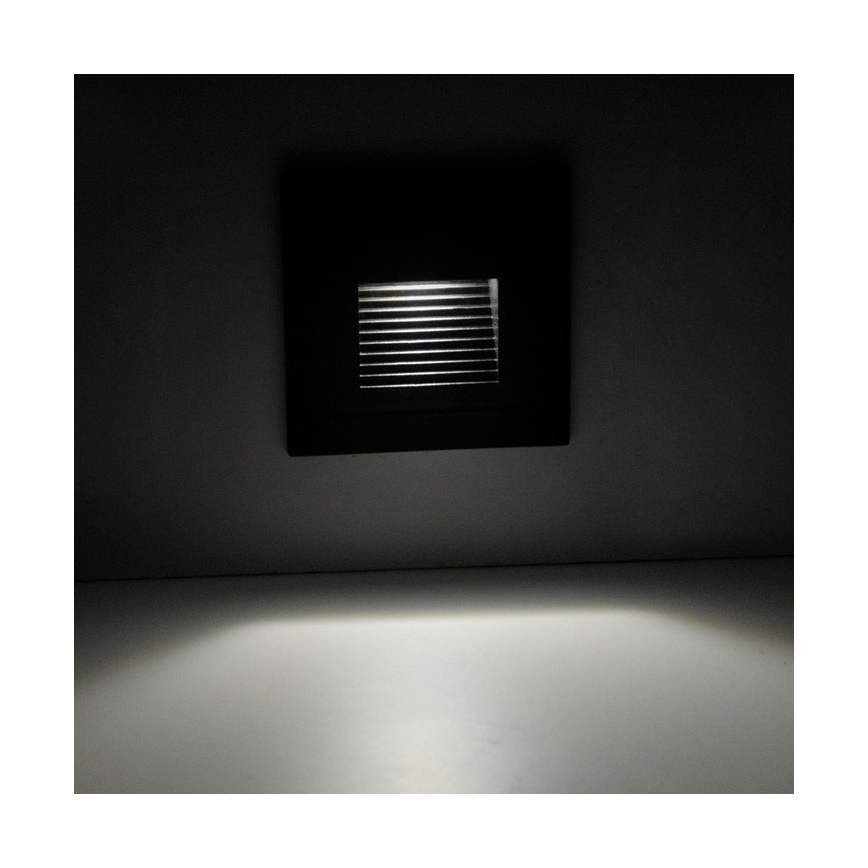 LED Trapverlichting voor Buiten Q6 LED/3W/230V IP44