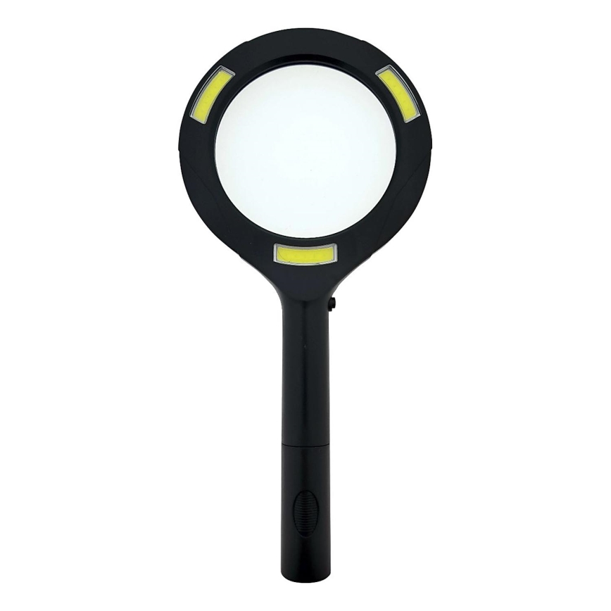 LED-vergrootglas 3× vergroting met LED-verlichting LED/3W/2xAA IP22