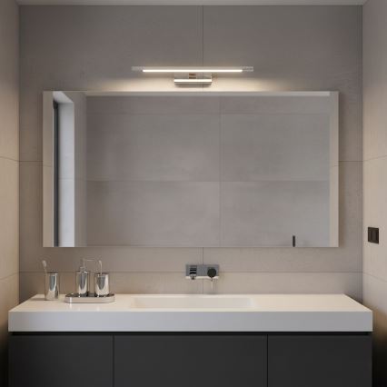 LED-spiegelverlichting voor de badkamer KLIMT LED/8W/230V 3000/4000/6000K 40 cm IP44 glanzend chroom