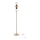 LED vloerlamp FLORES LED/15W/230V goud/oranje/bruin